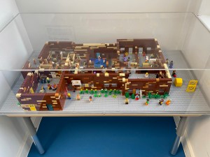 Bespoke Display Case for LEGO School model